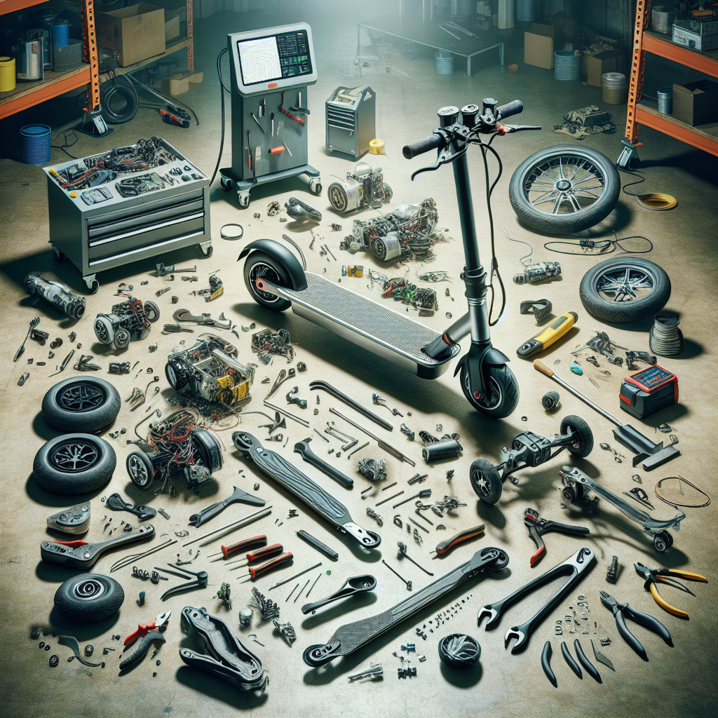 Najczęstsze awarie hulajnog elektrycznych