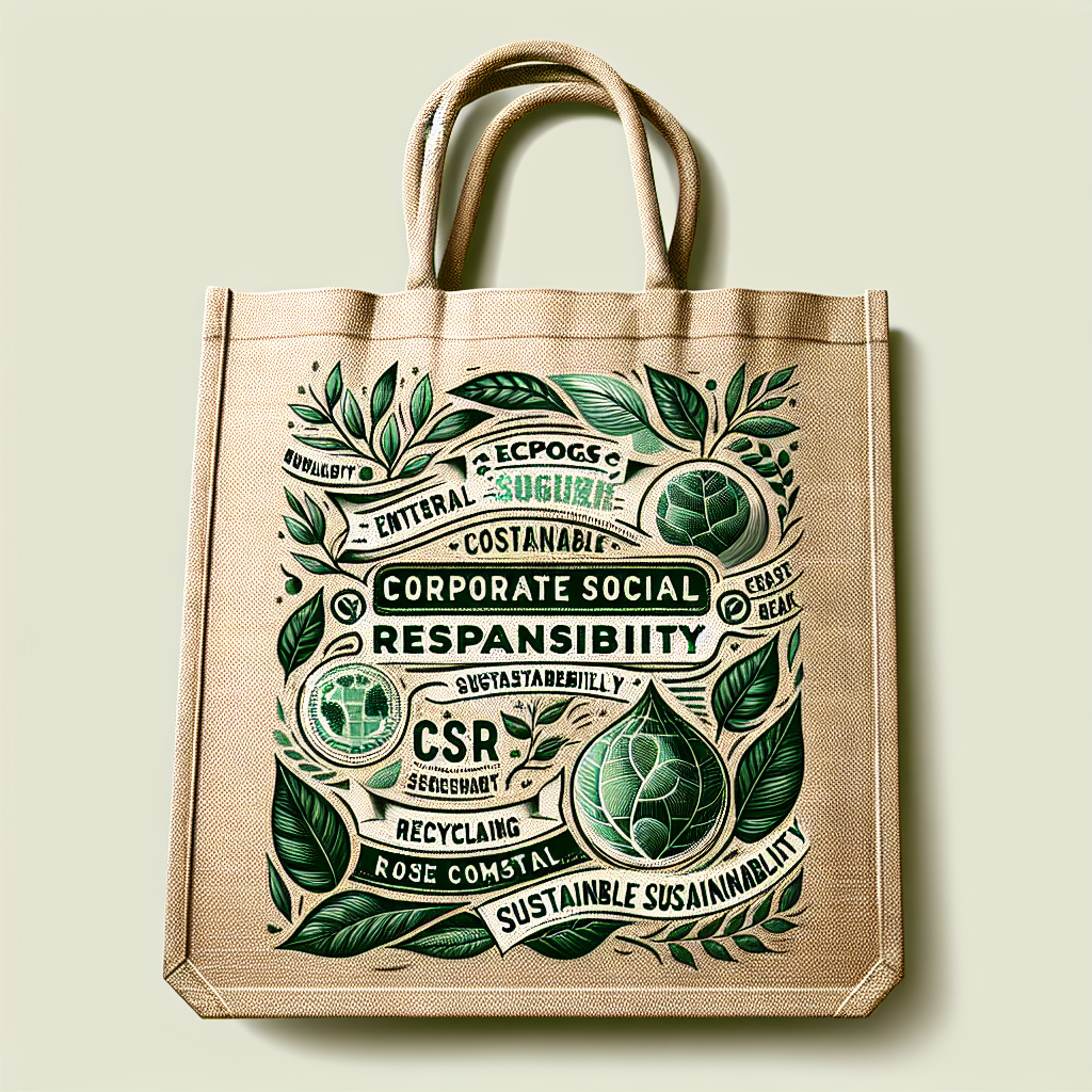 Jak torby jutowe mogą wspierać kampanie CSR?