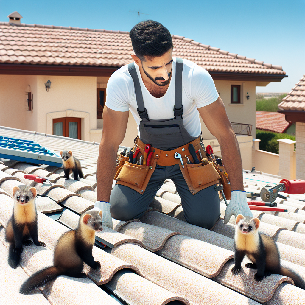 Zrównoważona naprawa dachu po kunach: krok po kroku