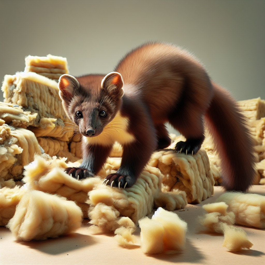 Czy kuna wejdzie w welne mineralna?