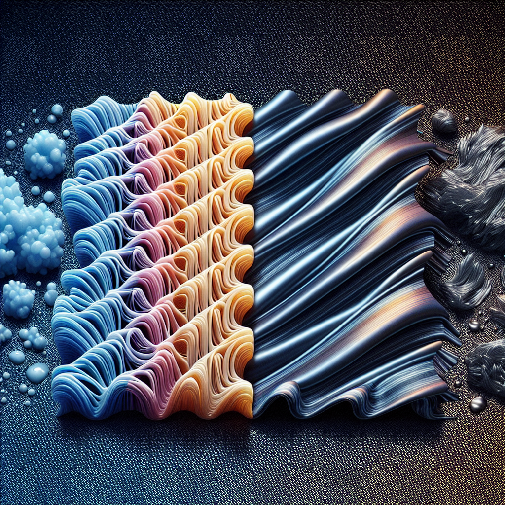 Poliamid a poliester – jakie są różnice?